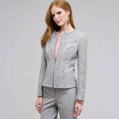Zip Front Jacket